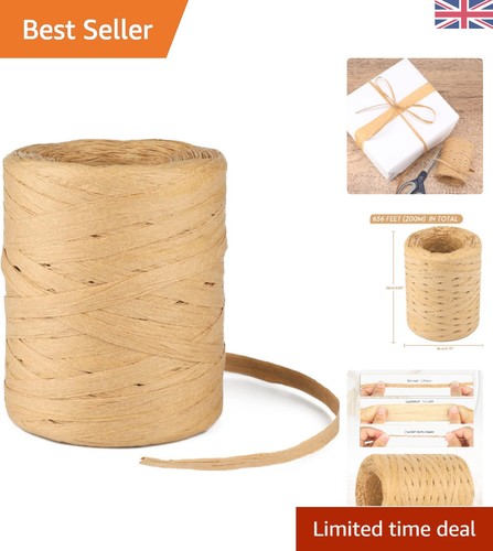 Versatile 200m brown raffia - versatile,