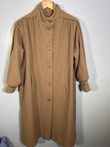 Vintage wool coat size - wool,
