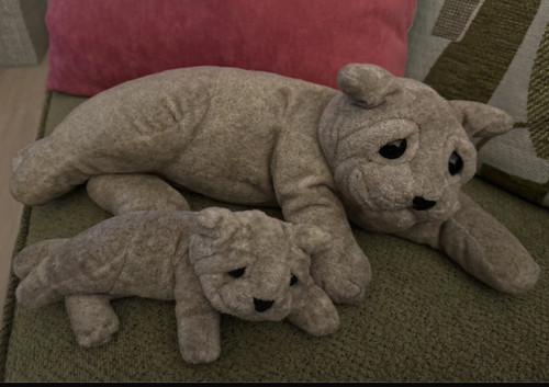 Two cuddly quarry critters - cuddly,