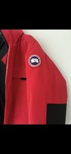 Mens XL Fortune Red Canada Goose Jacket with box, protector and hanger. Pristine