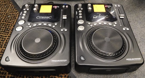 Citronic mpcd dj cd - 2, x