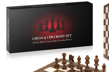 Magnetic Wooden Chess Board  |