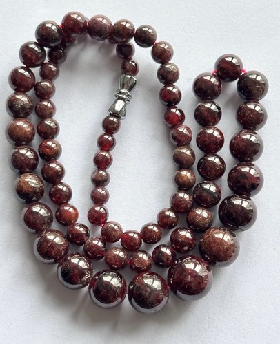 Vintage polished garnet - polished,