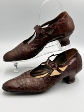 ANTIQUE SHOES EDWARDIAN-1920s