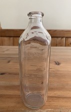 Vintage Pyrex Maws glass feeding bottle 6.5cms tall