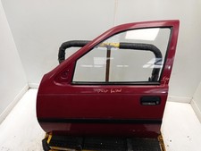 VAUXHALL CAVALIER Left Front Door N/S 1993-1995 RED 4 Door Saloon 
