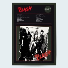 The Clash The Clash Fine Art Album Poster