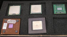 5 VINTAGE CPU's,  INTEL