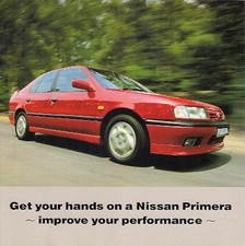 Nissan Primera 1992 UK Market