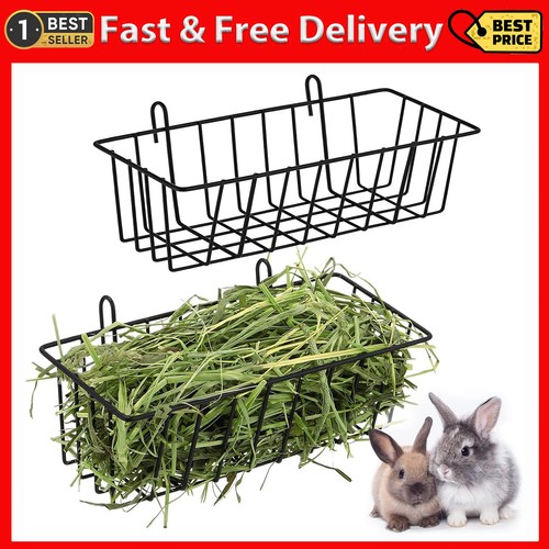 Rabbit hay feeder metal - feeder,