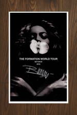 BEYONCE POSTER 11x17 SIGNED & AUTHENTICATED with COA