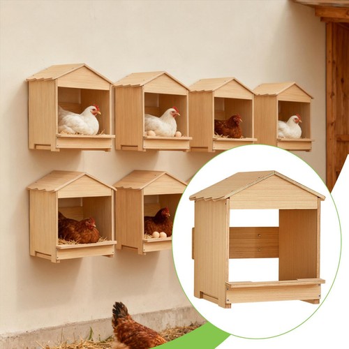 Wooden chicken coop - wooden, easy