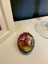 19th Century Blue Oval