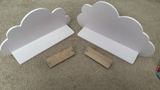Cloud Shaped Floating Wall Shelf Decorative Bedroom Nursery Display Unit Child's
