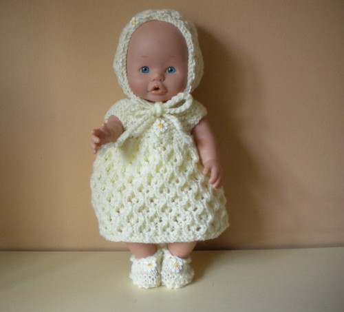 Hand knitted doll clothes my - doll's,
