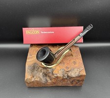 Falcon Extra AN10 Bronze Straight Stem Pipe with Smooth Algiers Bowl – Brand New