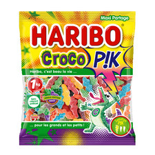 Haribo International CROCO PIK FIZZY 1KG (FRANCE)