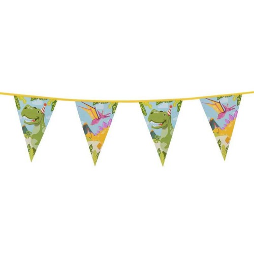 Dinosaur bunting birthday - 6m,