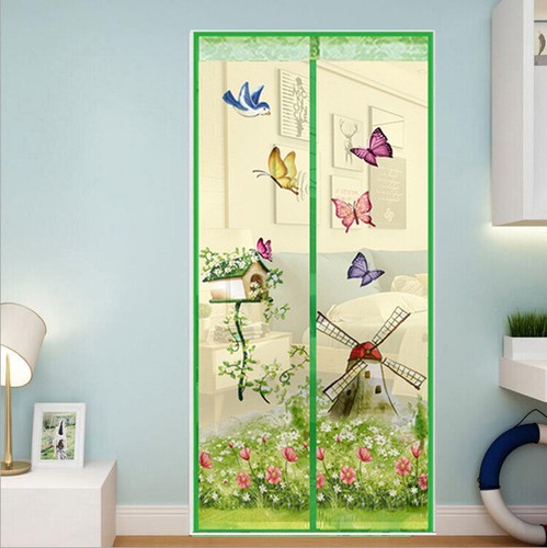 Magnetic mosquito net for door - magnetic,