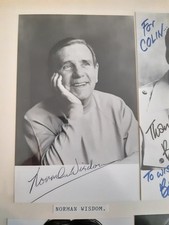 Norman Wisdom Signed Photo