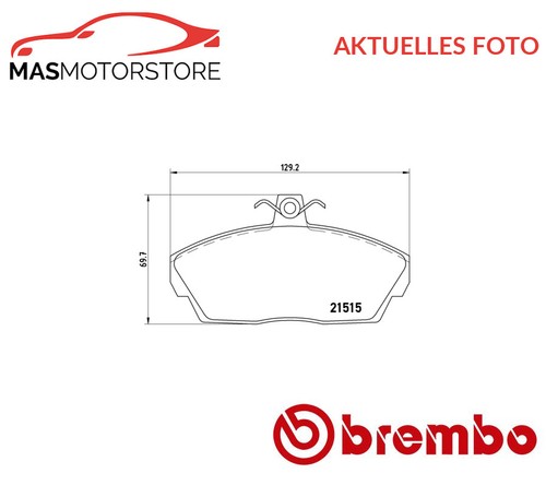 Set brake pads - set,