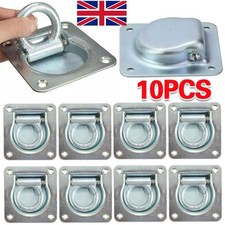 10X Lashing Ring Flush Fit Recessed Tie Down Anchor Cargo Trailer Horsebox Truck