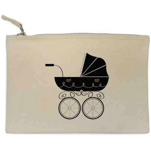 Vintage pram canvas zip - 'vintage,