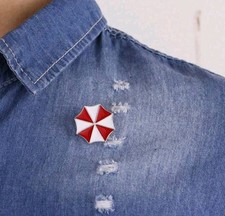 Umbrella Corporation Resident Evil Cosplay Metal Pin Badge Gaming Fans Gamer