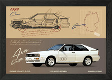 Audi Quattro Car Blueprint