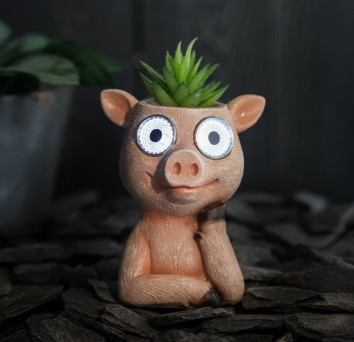 Solar powered pig - powered, with