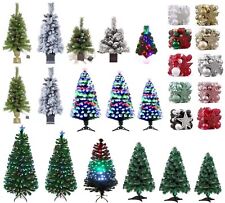 Christmas Tree Fiber Optic Multicolor-LED Light Changing Star 1.5/2/3/4/5ft