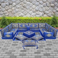 Royal blue large Bohemian