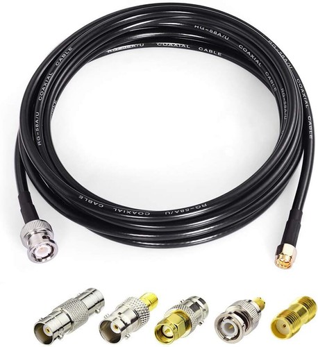 Sma bnc male cable - sma, 5pcs