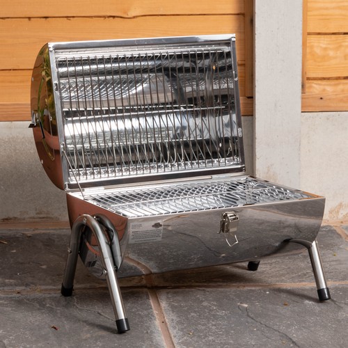 Portable barrel style charcoal - portable,