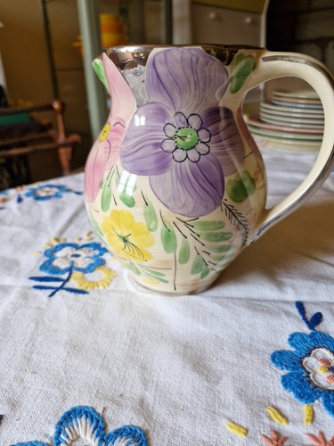 Arthur wood floral jug - arthur,