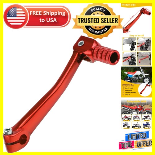 Red aluminum gear shifter - red,