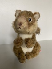Red Squirrel Soft Toy. Light