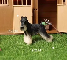 Schnauzer Dog Animal Figure