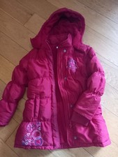 Blue Zoo Coat 7-8 Years Warm Padded Great Red