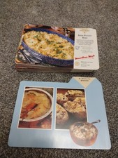 Vintage RECIPE Cards Delicious Meals Made Easy Group #9 Potato Dishes 1-105
