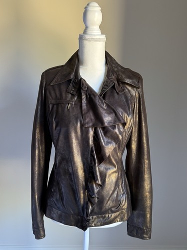 Solo moda metallic brown - moda,