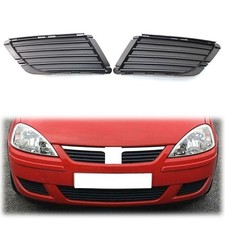 Front Bumper Fog Grille Pair