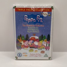 PEPPA PIG - The Christmas Collection 3-Disc Triple Pack Collection New & Sealed