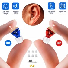 MiNi Hearing Aids Digital Small Invisible In-Ear Sound Voice Amplifier Enhancer