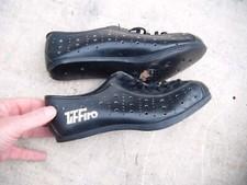 vintage tiffiro leather cycling shoes great condition 6 1/2