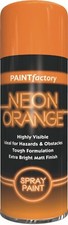 Fluorescent Neon Orange Spray