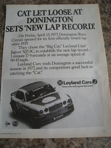 Leyland cars donington race - leyland,