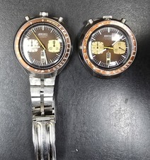 Two SEIKO BULLHEAD 6138-0049