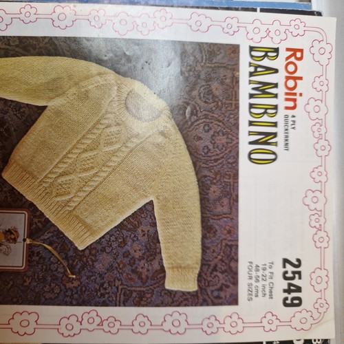 Knitting pattern robin - robin, 2549