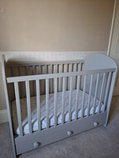 IKEA Gonatt cot bed grey with